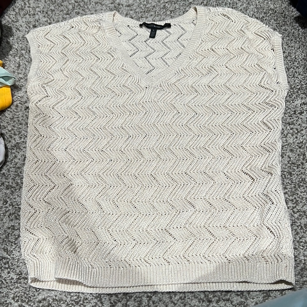WHBM short sleeve sweater